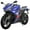 Blue, variant on X-Pro Adventure 250 Electronic Fuel Injection Gas Motorcycle with 6-Speed Manual Transmission, Electric Start! 17" Wheels! Assembled In Crate!