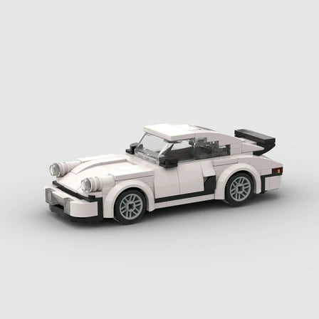 BRICK Classic Porsche 911,  Speed Champions Building compatible with LEGO Car Block Toy - 203 Pieces