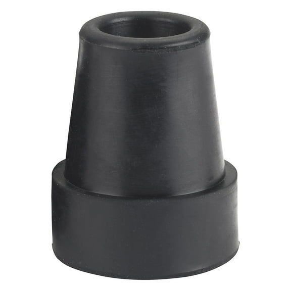 Drive Medical Replacement Cane Tip, 3/4" Diameter, Black