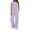 D-Light Purple, variant on Summer 2 Piece Outfit Set for Women Ruched Short Sleeve Tops and Wide Leg Pants with Pockets Casual Tracksuit Sets Ladies Loungewear