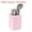 Pink, variant on Uxcell Solvent Alcohol Dispensers 180ml(6oz) Push Down Liquid Dispenser Pump w Stainless Steel Lid, White