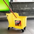 thumbnail image 4 of Libman 32 Quart Yellow Polypropylene Bucket & Wringer with Steel Handle, 4 of 14