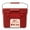 Black Cherry, variant on RTIC 20 Qt Hard-Sided Cooler, Rotomolded, 30 Can Capacity, White