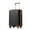 Black+Brown, variant on Carry on Luggage, Lightweight Durable ABS Suitcases with Double Wheels, Expandable 20-inch Travel Checked Luggage 20"