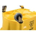 thumbnail image 4 of Genuine Joe GJO60466 Splash Guard Mop Bucket and Wringer, 6.5 Gallon Capacity, Yellow, Plastic,, 4 of 12