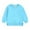 Blue, variant on Pullover for Child Toddler Boys And Girls Sweater Coat Round Neck Small And Medium Children's Pullover Solid Color Fleece Top Up to 65% off