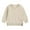 Beige, variant on Pullover for Child Toddler Boys And Girls Sweater Coat Round Neck Small And Medium Children's Pullover Solid Color Fleece Top Up to 65% off