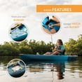 thumbnail image 6 of Lifetime Tamarack Pro-Comfort 10 ft 3 in Sit-On-Top Kayak, Lightning Fusion (90995), 6 of 18