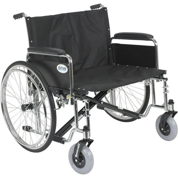 Drive Medical STD26ECDDA Bariatric Sentra EC Heavy Duty Extra Wide Wheelchair