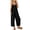Black, variant on Jumpsuits for Women Casual Sleeveless Spaghetti Strap Rompers Boho Wide Leg Jumpsuits Overalls Dressy Trendy Outfits Clothes