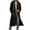 Black, variant on Busydd Fall Jackets for Women 2025 Solid Color Drawstring Zip Up Hoodie Casual Comfy Long Sleeve Fall Shirts Side Slit Long Trench Coats with Pockets S