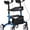 Blue, variant on Drive Medical Elevate Upright Walker, Blue