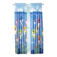 thumbnail image 3 of Baby Shark Kids Window Curtain Set, Set of 2 Panels, 63" Length, 3 of 4