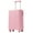 Pink, variant on Carry on Luggage, Lightweight Durable ABS Suitcases with Double Wheels, Expandable 20-inch Travel Checked Luggage 20"