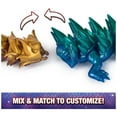 thumbnail image 5 of CrystaLynx Dragons, 12.5-inch Articulated Dragon Figure & Display Egg (Styles Vary), 5 of 10