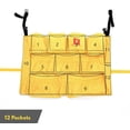 thumbnail image 3 of Farag Janitorial B-102 Yellow Round Brute Caddy Bag, 29.50" x19.50" x19.50", 3 of 10