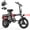 Z6-PROMAX, variant on AZHAR 750W Foldable Electric Bike for Adults, 48V 10Ah Removable Battery, 14" Ebike, Electric Mini Bike,The range is 30 miles UL 2849