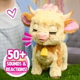thumbnail image 5 of furReal Maggie the Feed & Follow Cow, 11 Inch Interactive Plush Cow, Boys and Girls Ages 4 Up, 5 of 12