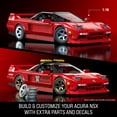 thumbnail image 7 of Mattel Brick Shop Hot Wheels '90 Acura NSX Building Toy (876 Pieces), for Collectors, 7 of 7