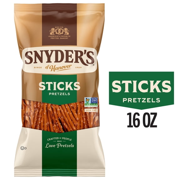 Snyder's of Hanover Sticks Pretzels, 16 oz Bag