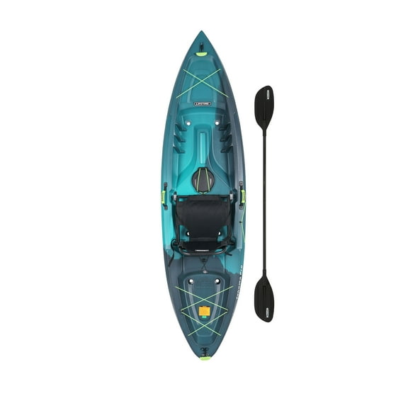 Lifetime Tahoma Pro-Comfort 10 ft 3 in Sit-On-Top Kayak with Paddle, Aurora Fusion (91191)