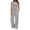 A-Gray, variant on Summer 2 Piece Outfit Set for Women Ruched Short Sleeve Tops and Wide Leg Pants with Pockets Casual Tracksuit Sets Ladies Loungewear