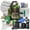 Green Camo, variant on Sirius Survival Pre-Packed Hurricane Kit - Comprehensive Hurricane Preparedness Items - Essential Hurricane Supplies - Complete Hurricane Supply List in a Waterproof Bag for 2 People - Green Camo