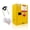 18" x 23" x 35"（Yellow）, variant on Galvanized Steel Flammable Locker, Dual Vents, Chemical Cabinet Yellow, Fireproof Storage Cabinet, Industrial Safety Unit, for Gasoline, Factory, Garage
