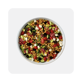 Image shows a bowl of fresh salad with mixed vegetables, which represents the Better for You logo on a light gray background.