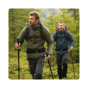Dress for the elements. Mens outdoor clothing.