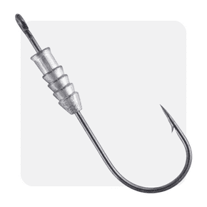 Fishing line, hooks, & weights