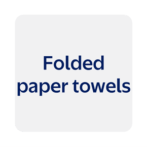 Folded paper towels