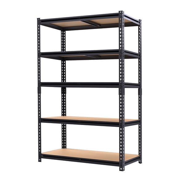 2250LBS 5-Tier Storage Shelves , Adjustable Metal Shelves , Heavy Duty Shelf for Basment, Garage, Pantry, Warehouse, Kitchen