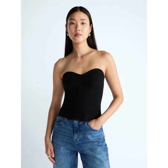 Devil Wears Prada Scoop Collection Women’s Tube Top, Sizes XS-4X