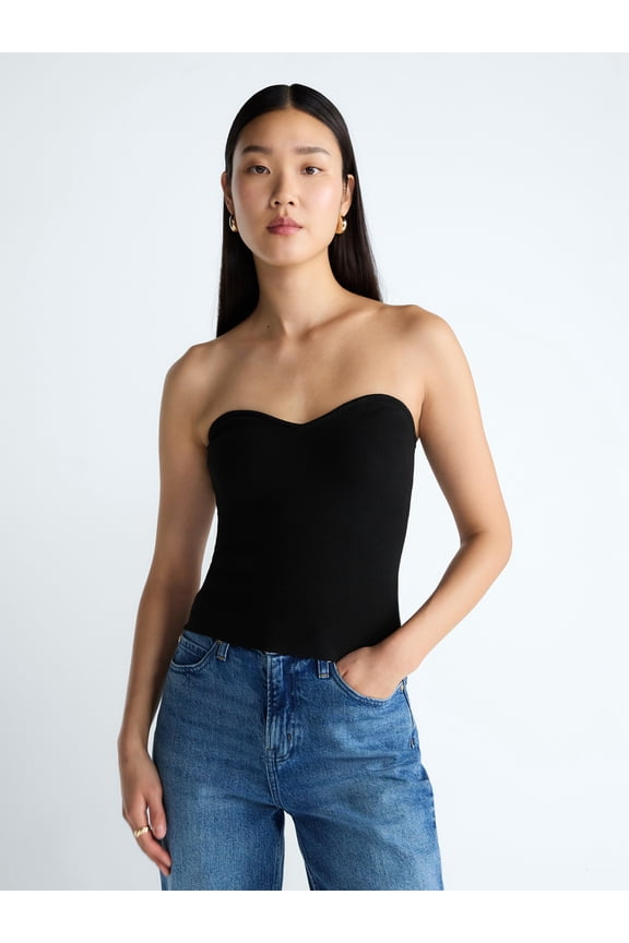 Devil Wears Prada Scoop Collection Women’s Tube Top, Sizes XS-4X