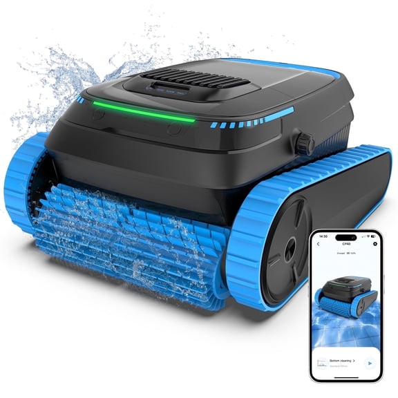 AIRROBO CP40 Cordless Robotic Pool Vacuum Pool Robot Cleaner with Wall Climbing for Inground Pool and Above Ground Pool