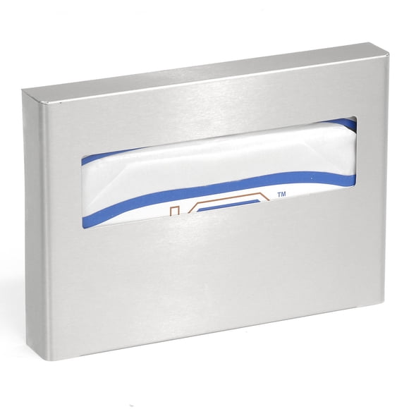 ASI 0477-SM, Surface Mounted Toilet Seat Cover Dispenser Satin Stainless Steel