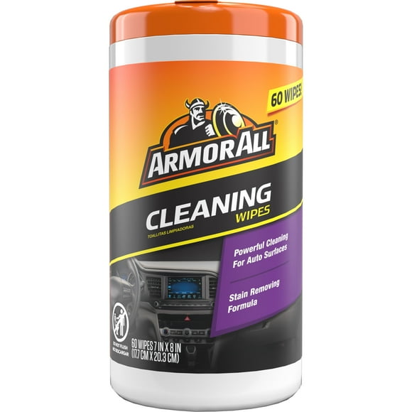 Armor All Car Cleaning Wipes, Gift for Him, 60 Count​