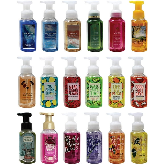 Bath & Body Works Assorted 5 Pack Gentle Foaming Hand Soap