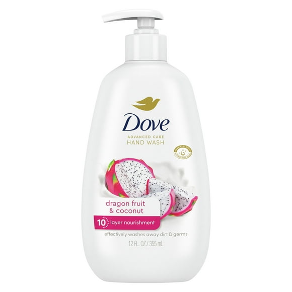 Dove Advanced Care Nourishing Hand Wash for Women Dragonfruit & Coconut, 12 oz