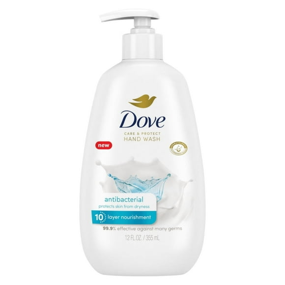 Dove Advanced Care Hand Wash Antibacterial, 12 fl oz