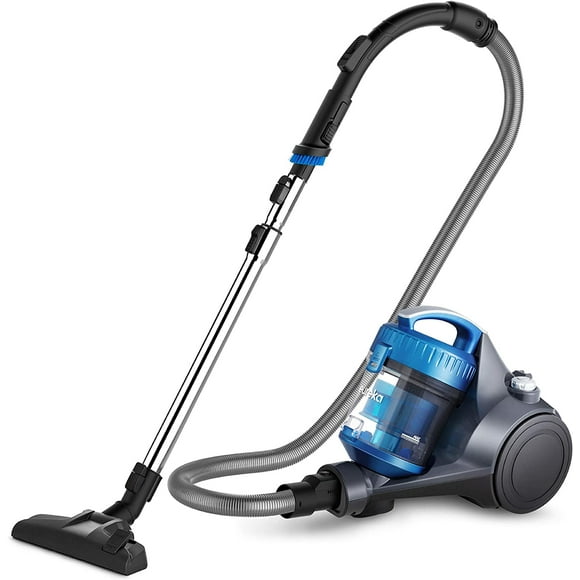 Eureka Whirlwind Canister Vacuum, Lightweight, Telescope Wand, Long Power Cord with Auto Rewind, Blue