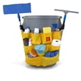 thumbnail image 1 of Farag Janitorial B-102 Yellow Round Brute Caddy Bag, 29.50" x19.50" x19.50", 1 of 10