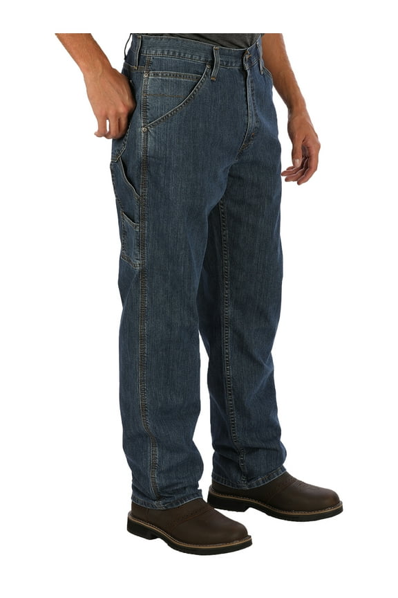 Men's & Big Men's Relaxed Fit 100% Cotton Carpenter Jeans, Sizes 28-54