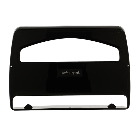 Georgia Pacific Consumer Products B2230074 Safe-T-Gard 0.5 Fold Toilet Seat Cover Dispenser by GP Pro - Black