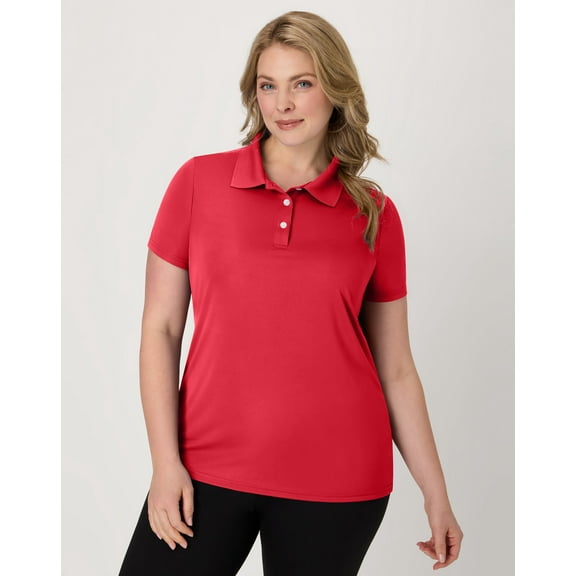 Hanes Women's Sport Cool DRI Performance Polo Shirt, Sizes XS-XXXL