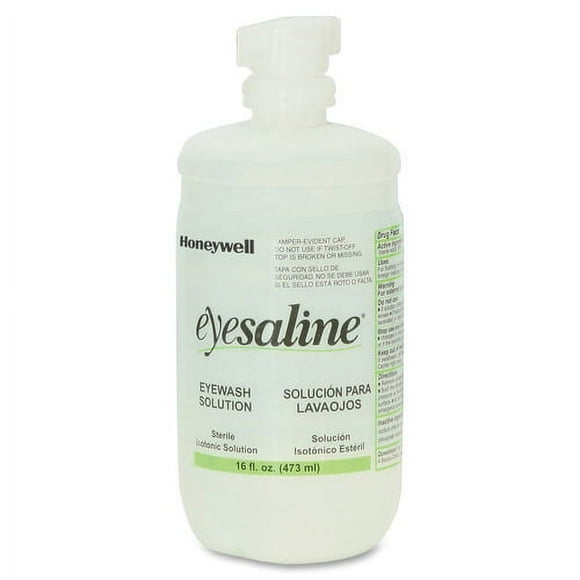 Honeywell 32-000454-0000 EYESALINE 16 OZ PERSONALEYEWASH READY TO USE