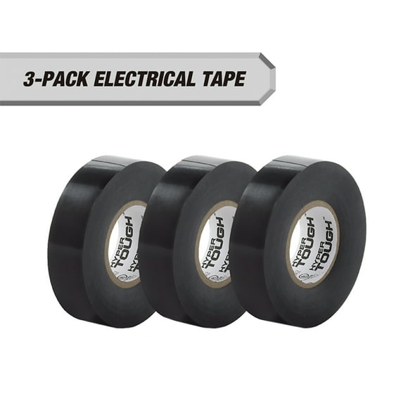 Hyper Tough Electrical Tape 3-Pack