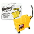 thumbnail image 1 of Libman 32 Quart Yellow Polypropylene Bucket & Wringer with Steel Handle, 1 of 14