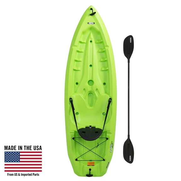 Lifetime Daylite 8 ft Sit-On-Top Kayak with Paddle, Lime Green (90938)